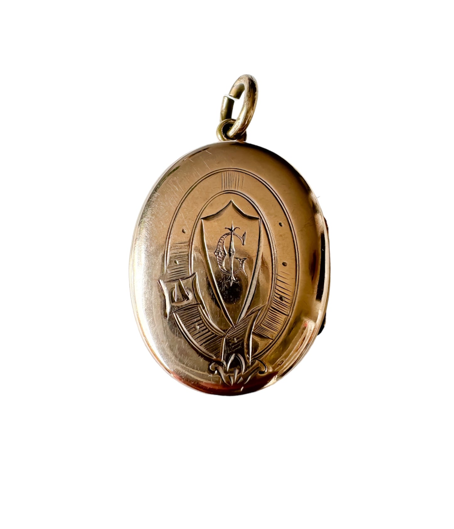 Antique Enamel Mourning Locket