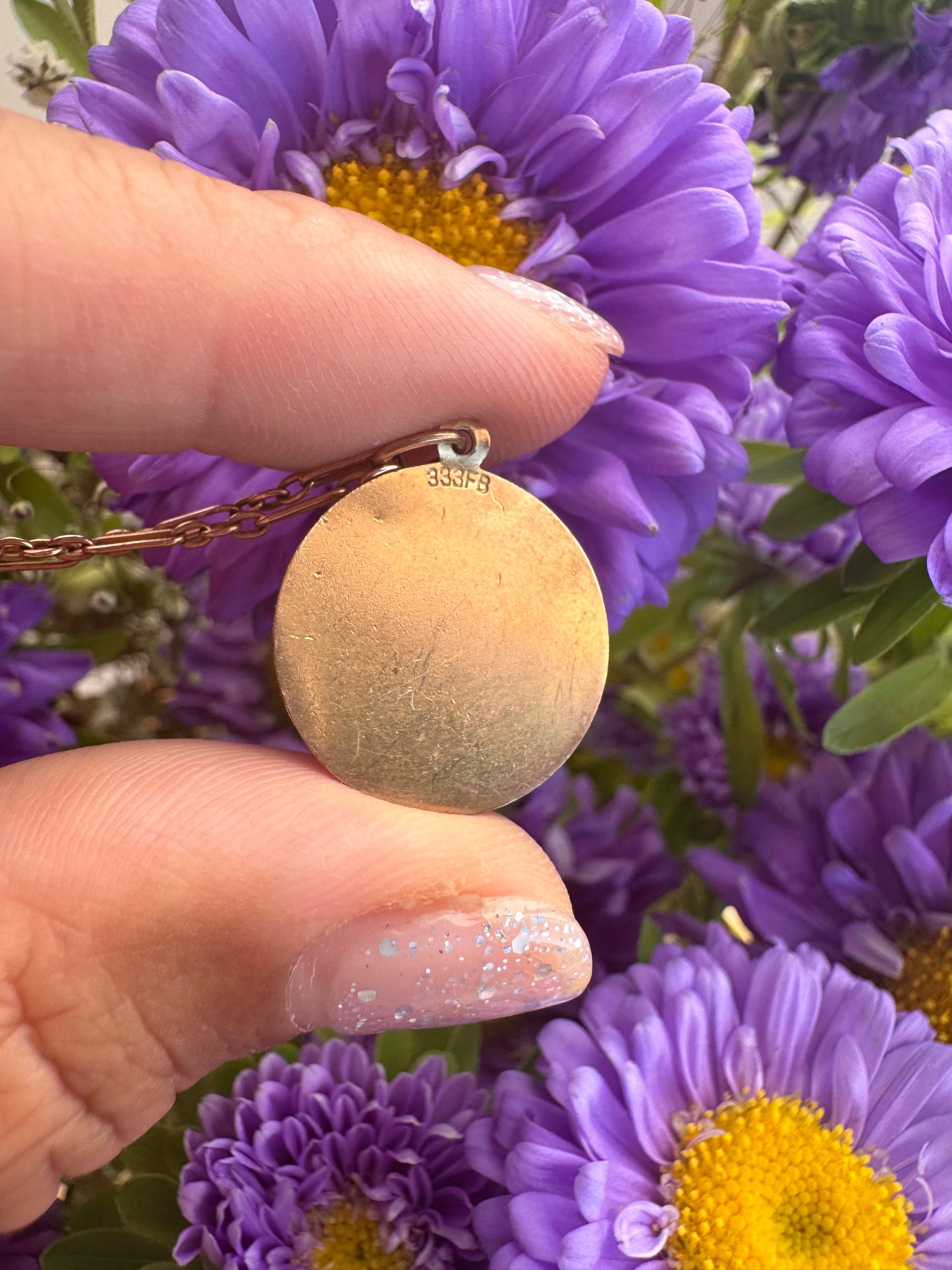 Vintage German Gold Aries Pendant