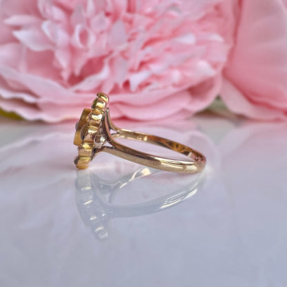 Antique Gold Conversion Ring