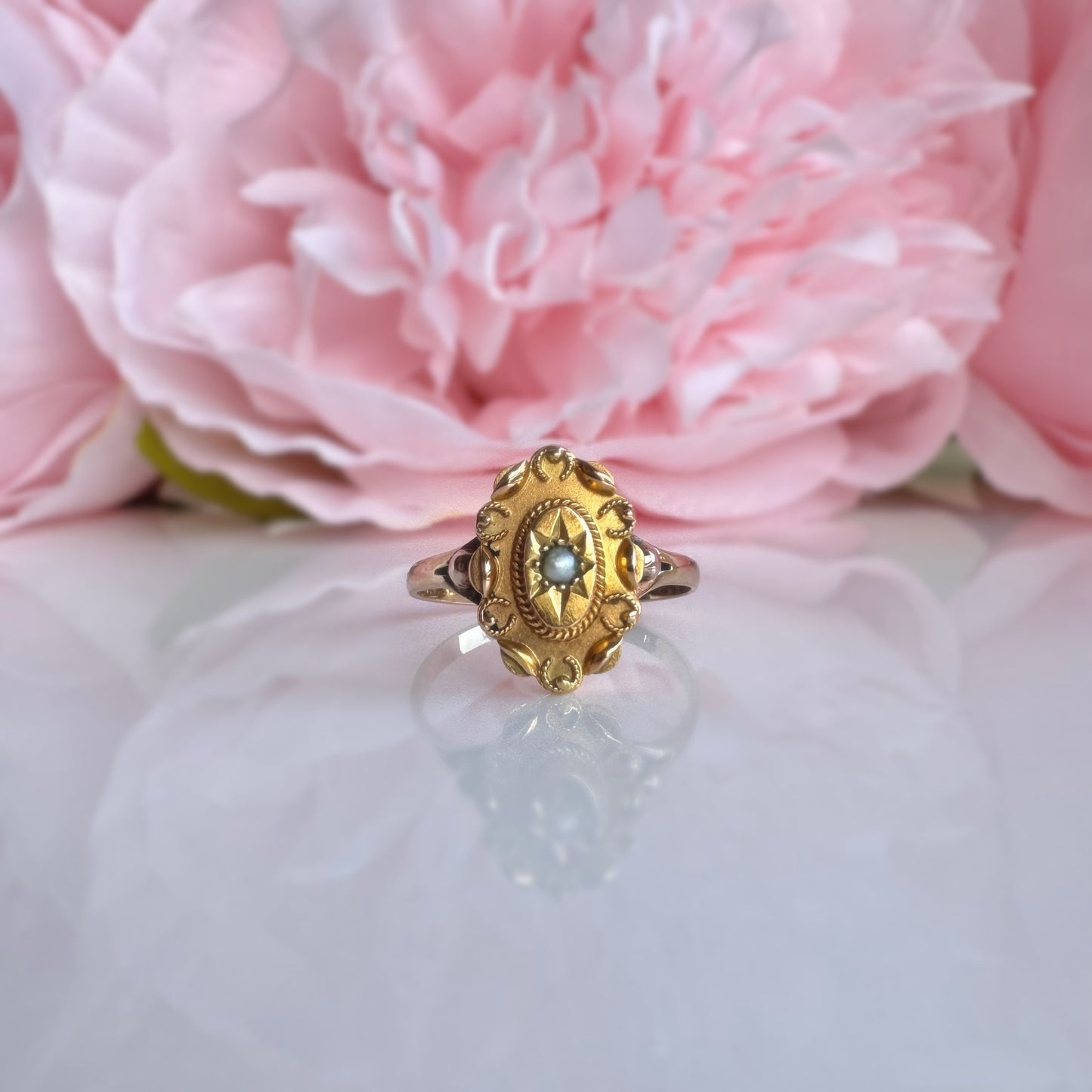 Antique Gold Conversion Ring